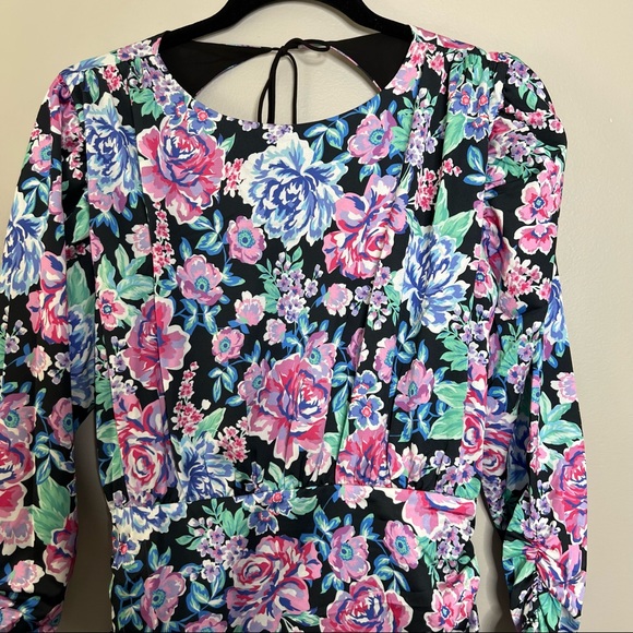 NWT FOR LOVE & LEMONS BRANDY MINI DRESS - AZALEA size small, revolve - Picture 12 of 16